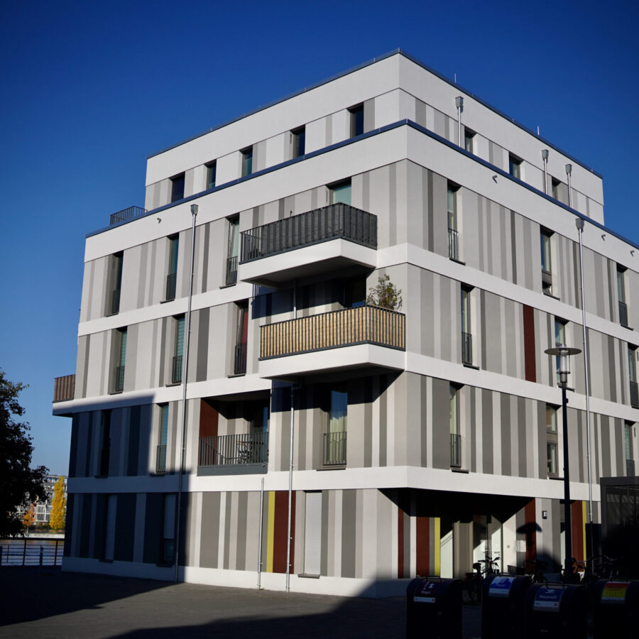 Gebäude im Wohnquartier WTAERKANT