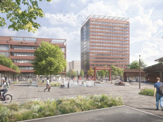 Visulisierung Wettbewerbsentwurf Simensstadt Square