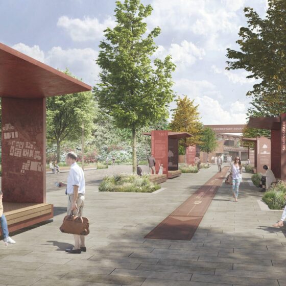 Visulisierung Wettbewerbsentwurf Simensstadt Square