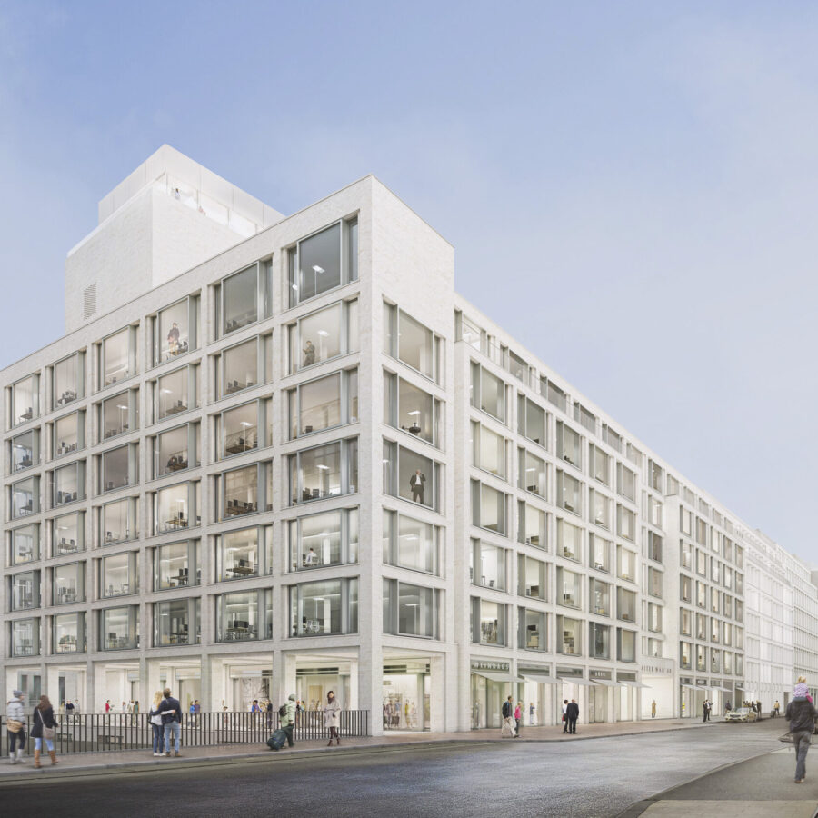 Visualisierung Alter Wall 40 Hamburg