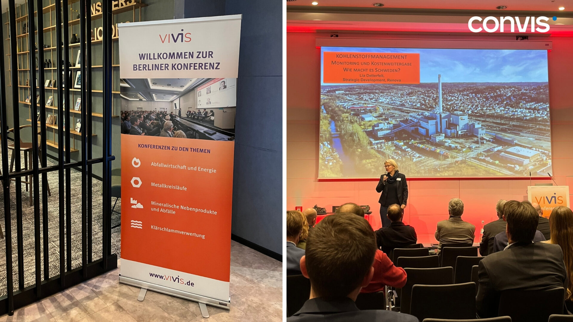 Willkommen zur Berliner Konferenz von Vivis über Abfallwirtschaft und Energie.