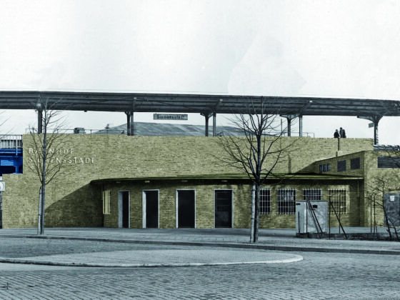 Visualisierung Bahnhof Siemensstadt