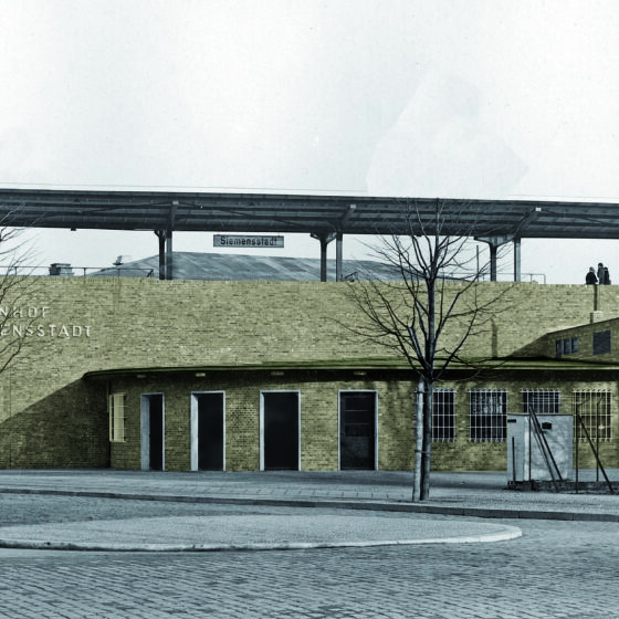 Visualisierung Bahnhof Siemensstadt