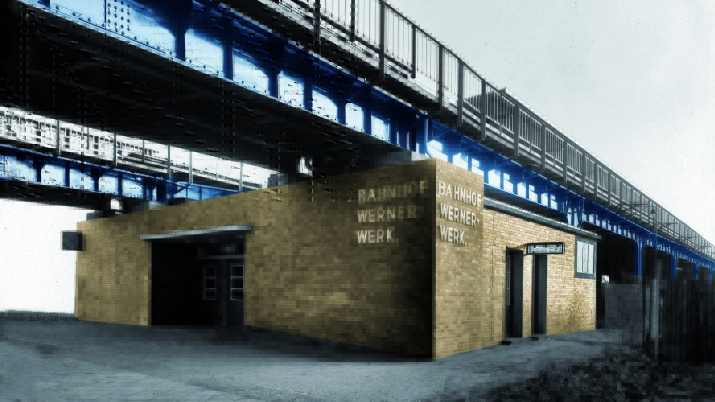 Visualisierung Bahnhof Wernerwerk
