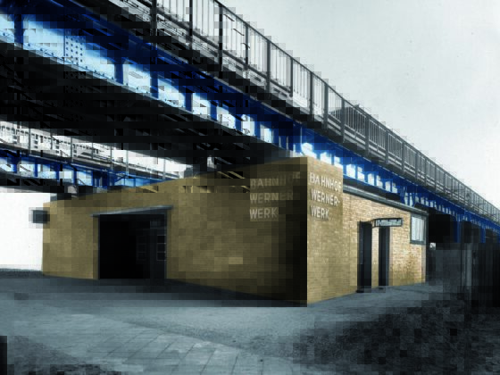 Visualisierung Bahnhof Wernerwerk