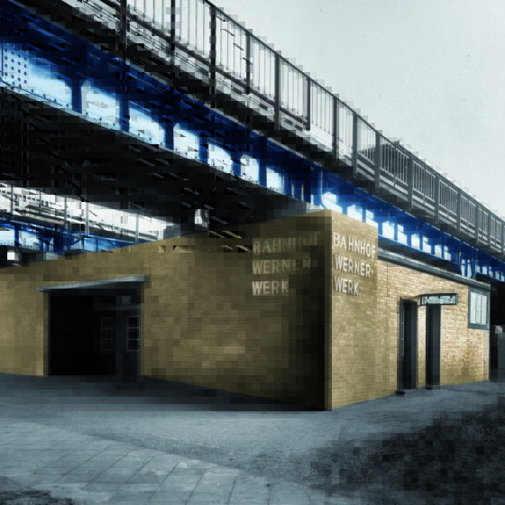 Visualisierung Bahnhof Wernerwerk